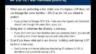 Rapid Convergence in IP Networks