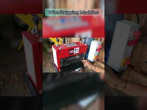 Watch Wire Stripping Machine - Double Cut short video 1