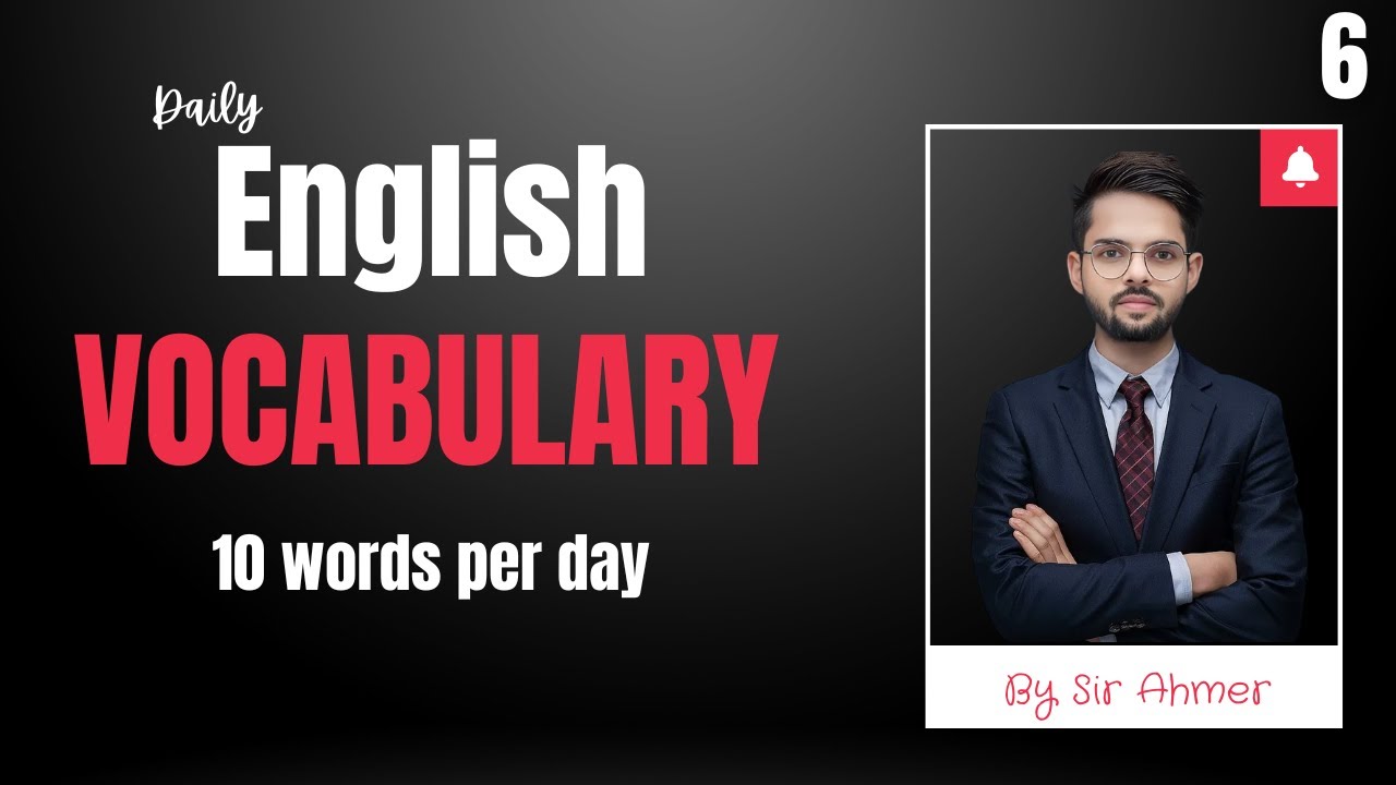 English Vocabulary Words | Daily English Words| 10 Words Daily to build ...