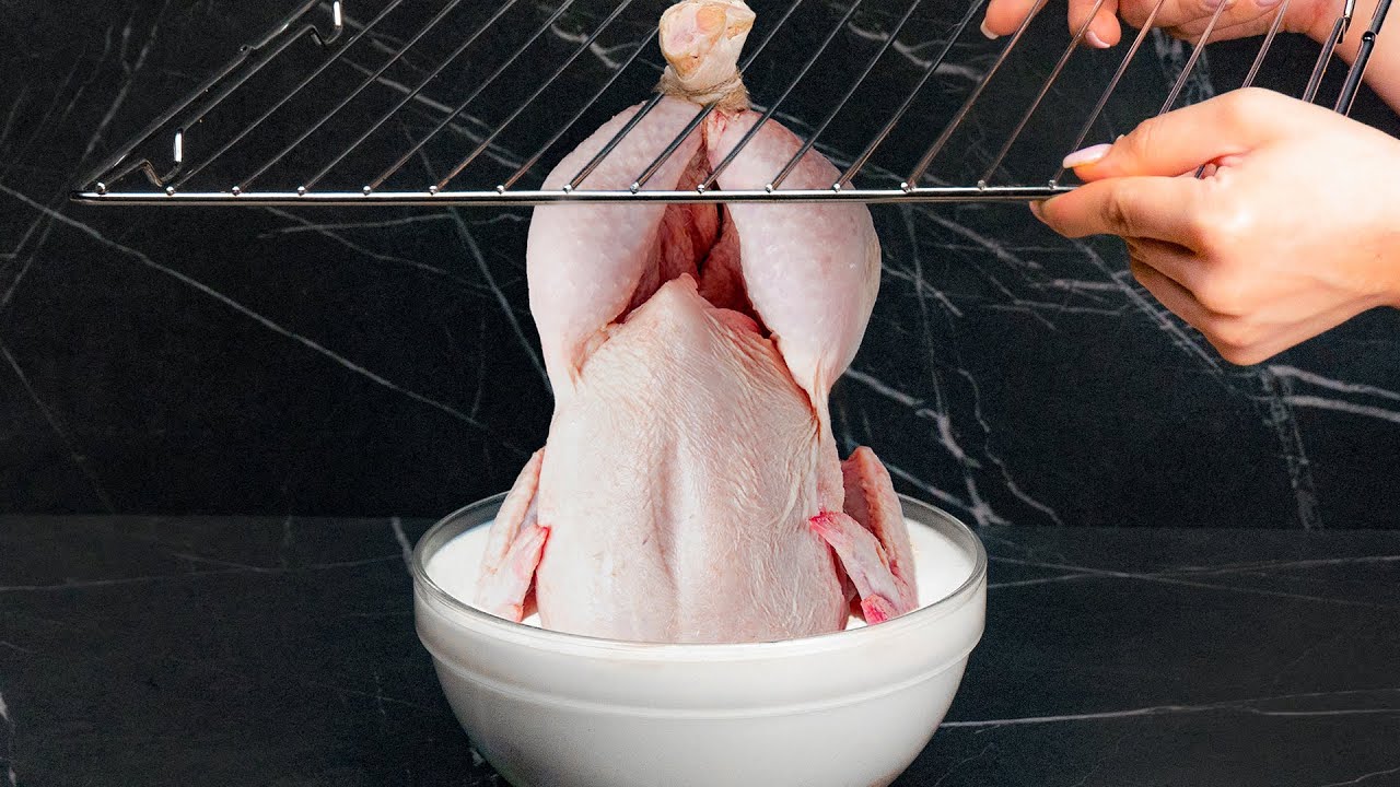 A little secret and the baked chicken turns into a masterpiece! - YouTube