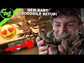 BABY CROCODILES GET A NEW HOME!!!