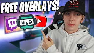 Where To Find FREE Stream Overlays! SLOBS + OBS
