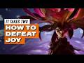 It takes two how to defeat The Garden boss ( flower )