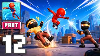Web Master: Stickman Superhero - Gameplay Walkthrough Part 12 - Silk Lines Guide (iOS, Android)