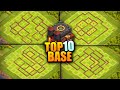 ULTIMATE TH10 COC Base Designs for Trophy Pushing + link