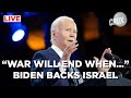 US President Joe Biden Supports Israel&#39;s Rejection Of Ceasefire As He Speaks On The Hamas War