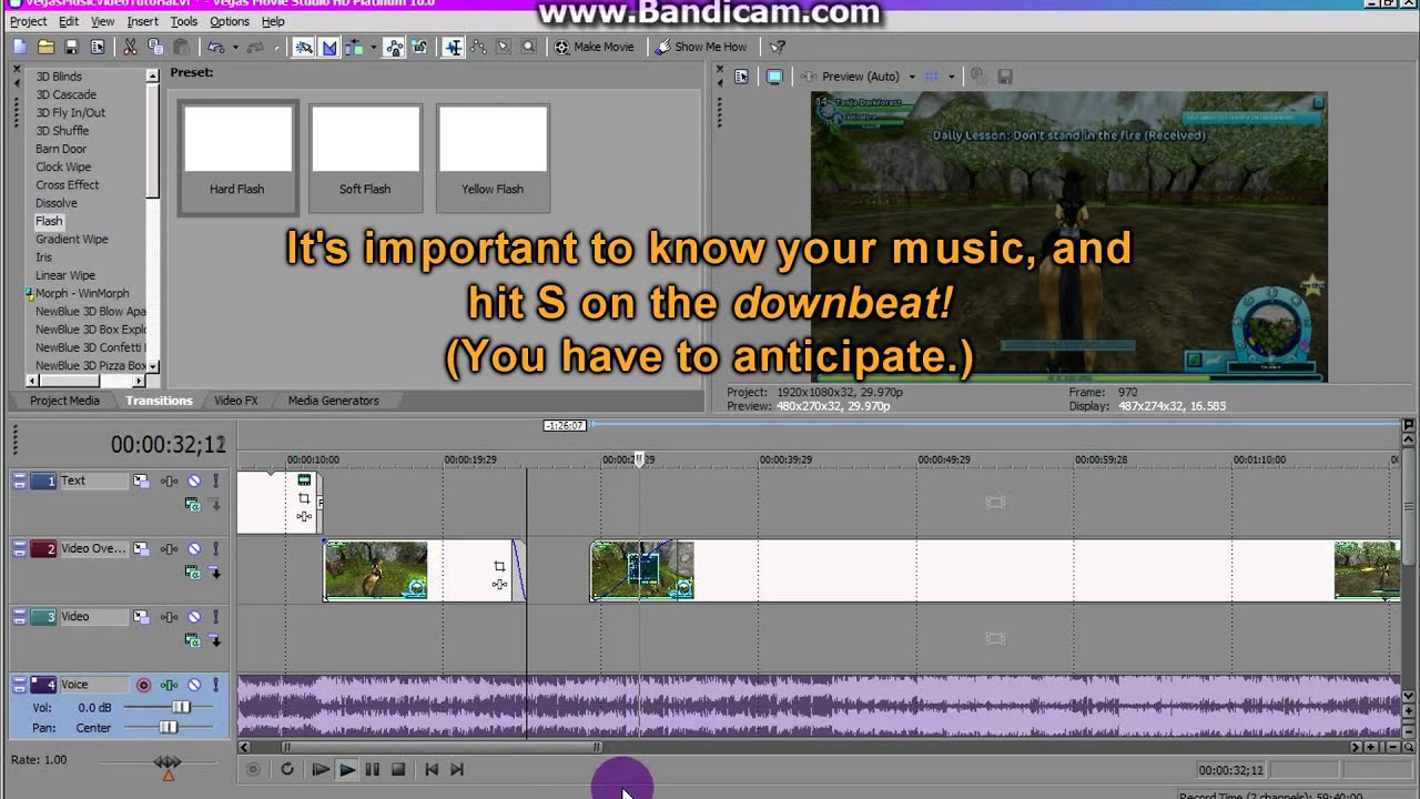 Sony Vegas 10 Music Video Tutorial