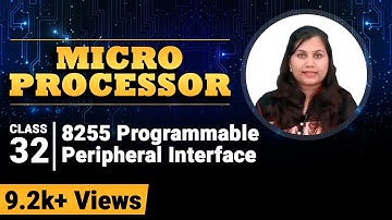 8255 Programmable Peripheral Interface - Microprocessor