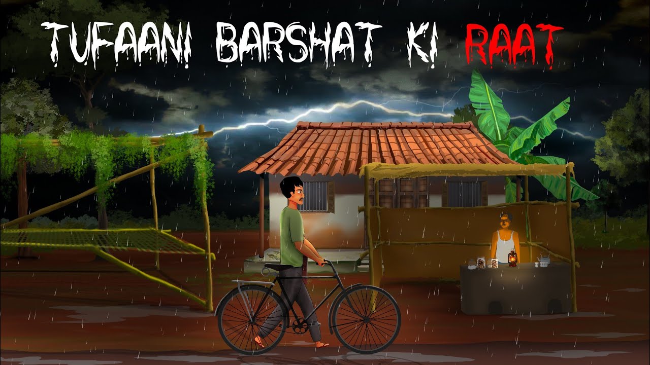 तूफानी बरसात की रात || Tufaani Barshat ki Raat | Horror story in Hindi | Rainy Horror Story