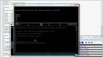 Demo of Open Allure chatterbot on Windows