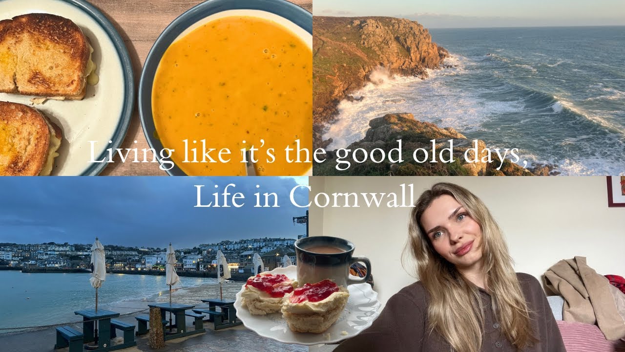 My best soup recipe yet! Antique shopping for my 200 year old cottage, old school living in Cornwall