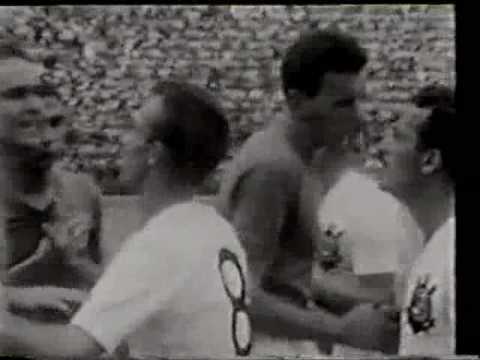 1954   Final do Campeonato Paulista   Corinthians 1x1 Palmeiras SP   Corinthians Campeão do IV Centenário