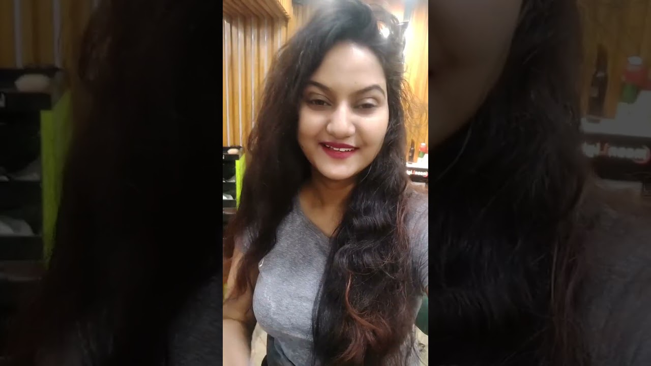 লম্বা চুল কেটে এতো ছোট করে দিলে কষ্ট কেমন হয় বলুন তো।Long hair cut short hair.