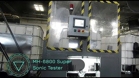 How To Stop Leaky IBC Totes : The MH 6800 Super Sonic Tester