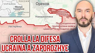 UKRAINIAN DEFENSE COLLAPSES IN ZAPORIZHIA