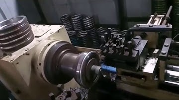 Rotor turning machine । special purpose machine । Hydraulic turning machine ।Copy turning attachment