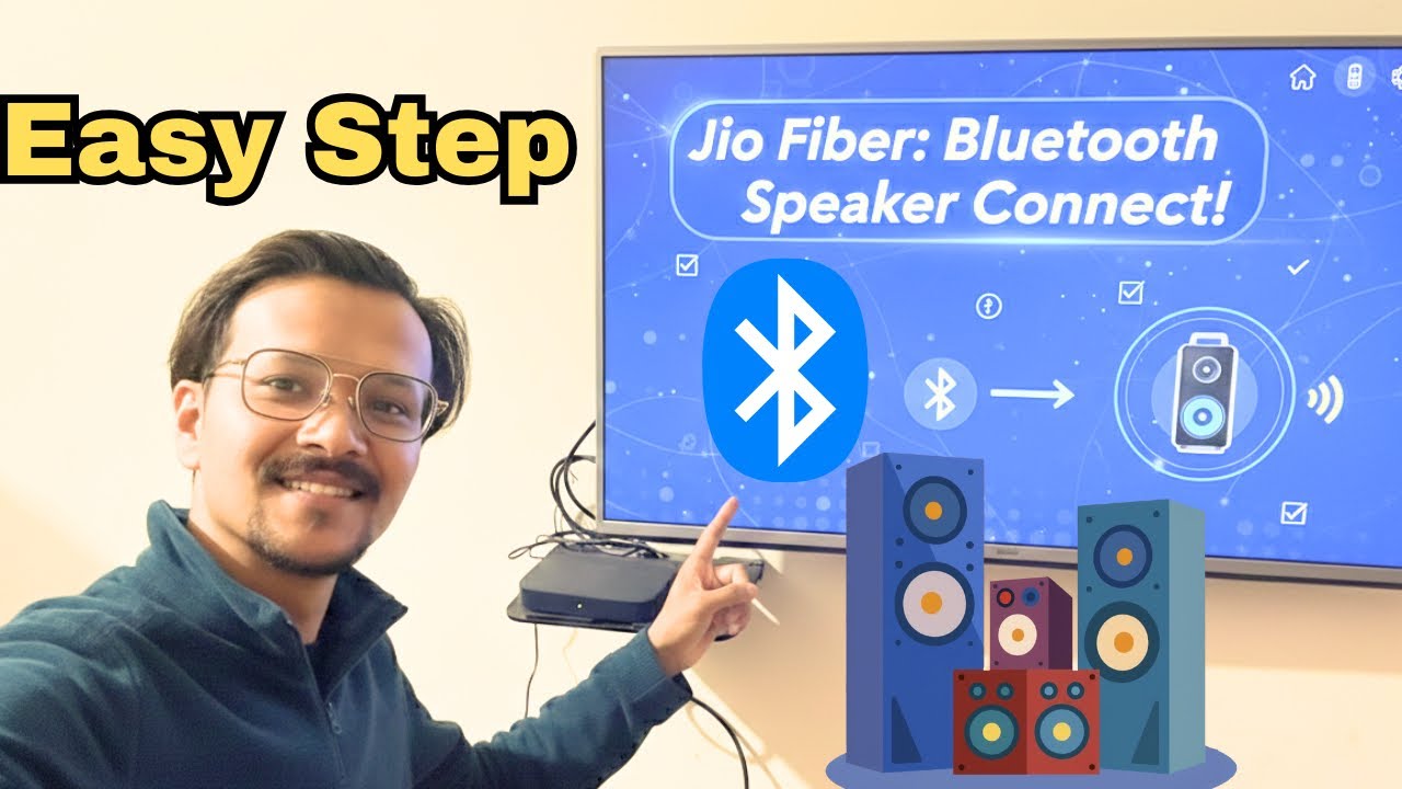 Jio Fiber Setup box Se Bluetooth Speaker Connect Karna Sikho 🔊🔊