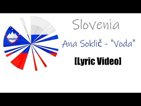 Eurovision 2020 - Slovenia - Ana Soklič  - "Voda" [Lyric Video]