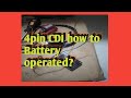 4pin CDI wiring diagram(Battery Operated)