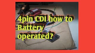 4pin CDI wiring diagram(Battery Operated)