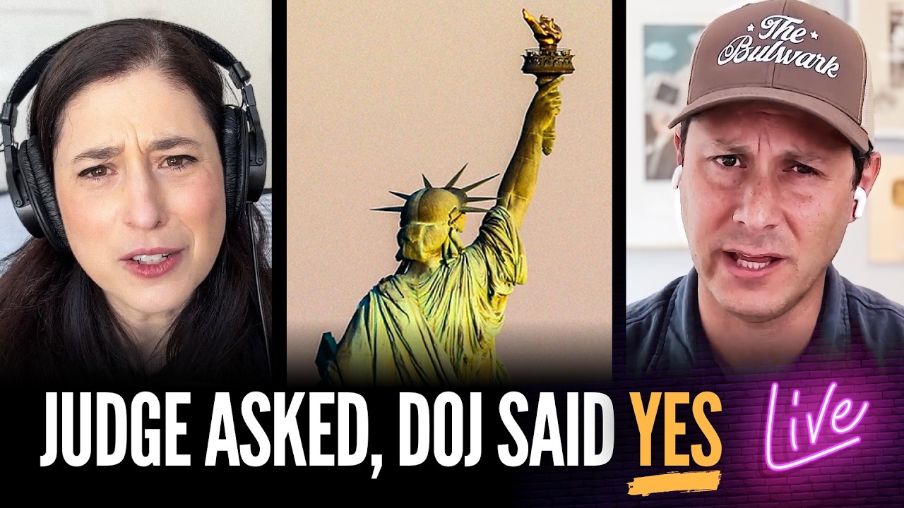DOJ Just Argued They Could Bulldoze the Statue of Liberty | Receipts Live