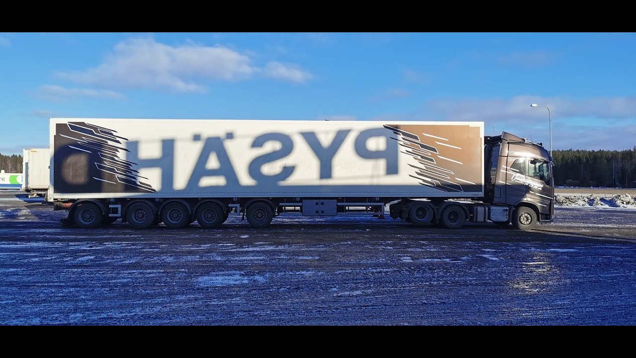 Rahtaillaan Ruotsissa - Kahta kaistaa taas vaihteeksi