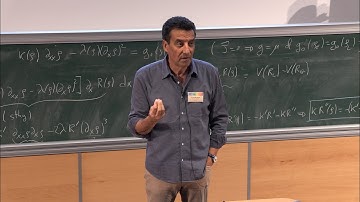 Gérard Ben Arous - 1/3 Exploring the High-dimensional Random Landscapes of Data Science