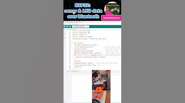 ESP32 Bluetooth Sonar: #Engineering #Professor #Robot #Bluetooth #ESP32 #STEM #NoireSTEMinist