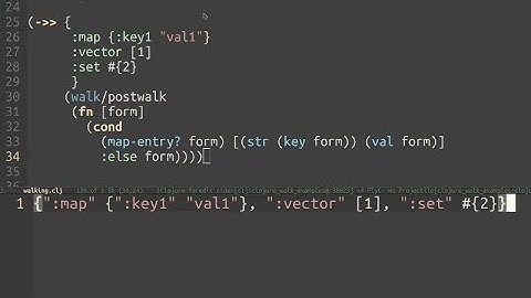 Clojure data-recur meeting 1: clojure.walk, community updates