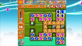 Diamond Digger Saga Level 619 (no boosters or extra moves)