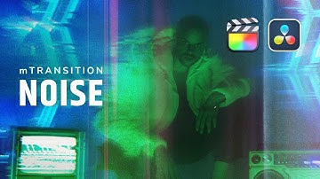 mTransition Noise — 69 Filmic Transition Effects for Final Cut Pro and DaVinci Resolve — MotionVFX