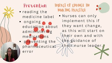 SUMMARY VIDEO OF CAPSTONE PROJECT "THE IMPACT OF MEDICATION ERROR ADMINISTRATION ON NURSES"