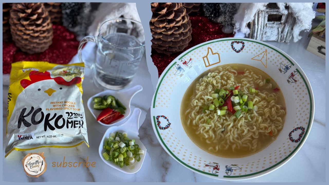 Kokomen Chicken Flavor First Try | أول تجربة لكوكومن بالدجاج