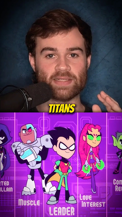 How Robin formed The Teen Titans #ttg #batman #beastboy #starfire #cartoons