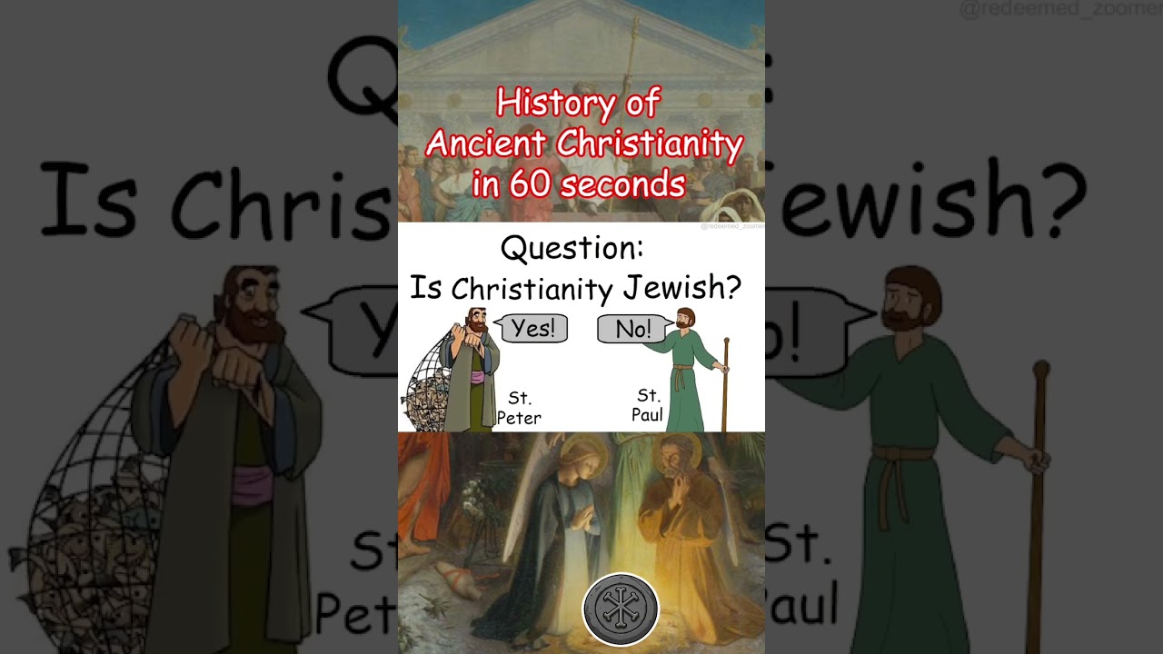 History of Ancient Christianity in 1 minute!