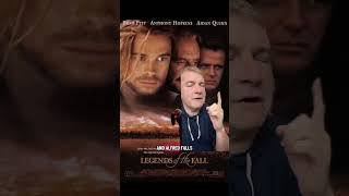 The title Legends of the Fall tells you the tragedy of the film before it even begins