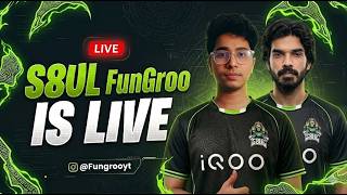 FINALLY I BECAME A S8UL FunGroo | TREE HATE YOU + BGMI = ENTERTAINMENT  | BGMI LIVE 🛑