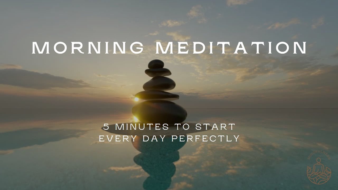 5 Minute Guided Morning Meditation for Positive Energy ☀️ - YouTube
