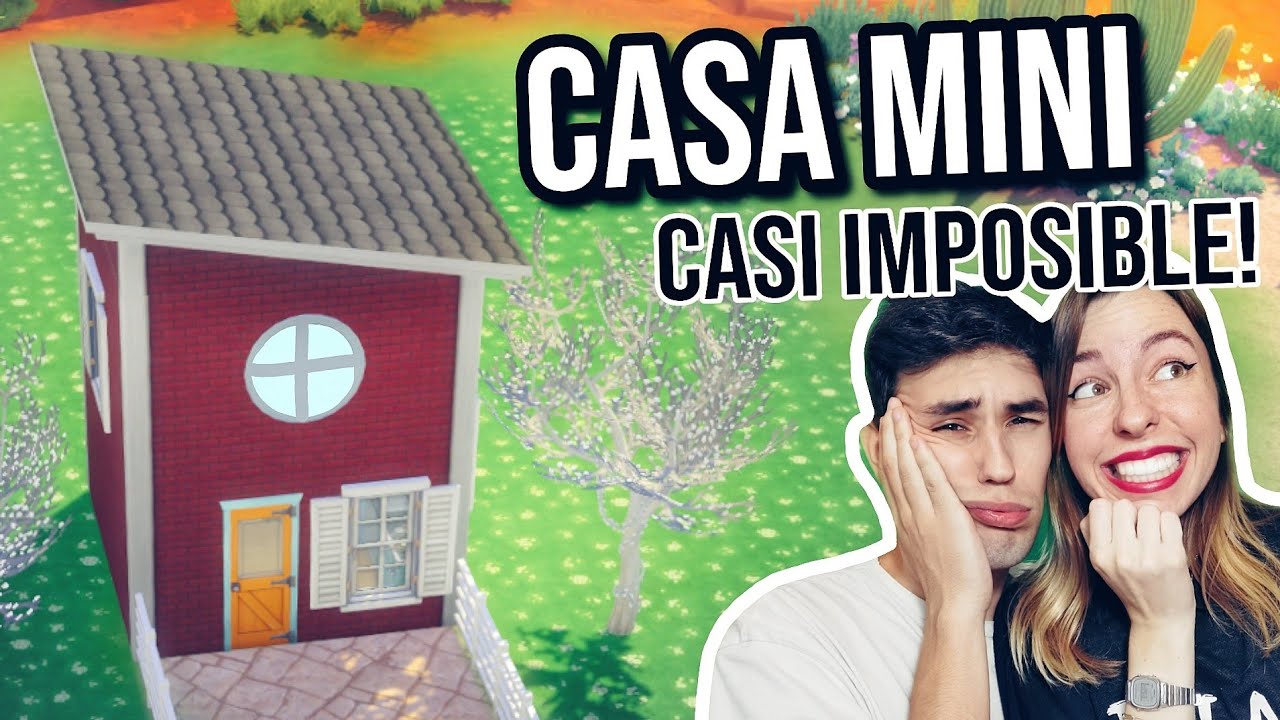 Hacemos una casa MINI 4x4 😱 | Los Sims 4