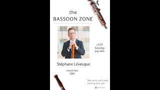 Bassoon Zone with Stéphane Lévesque