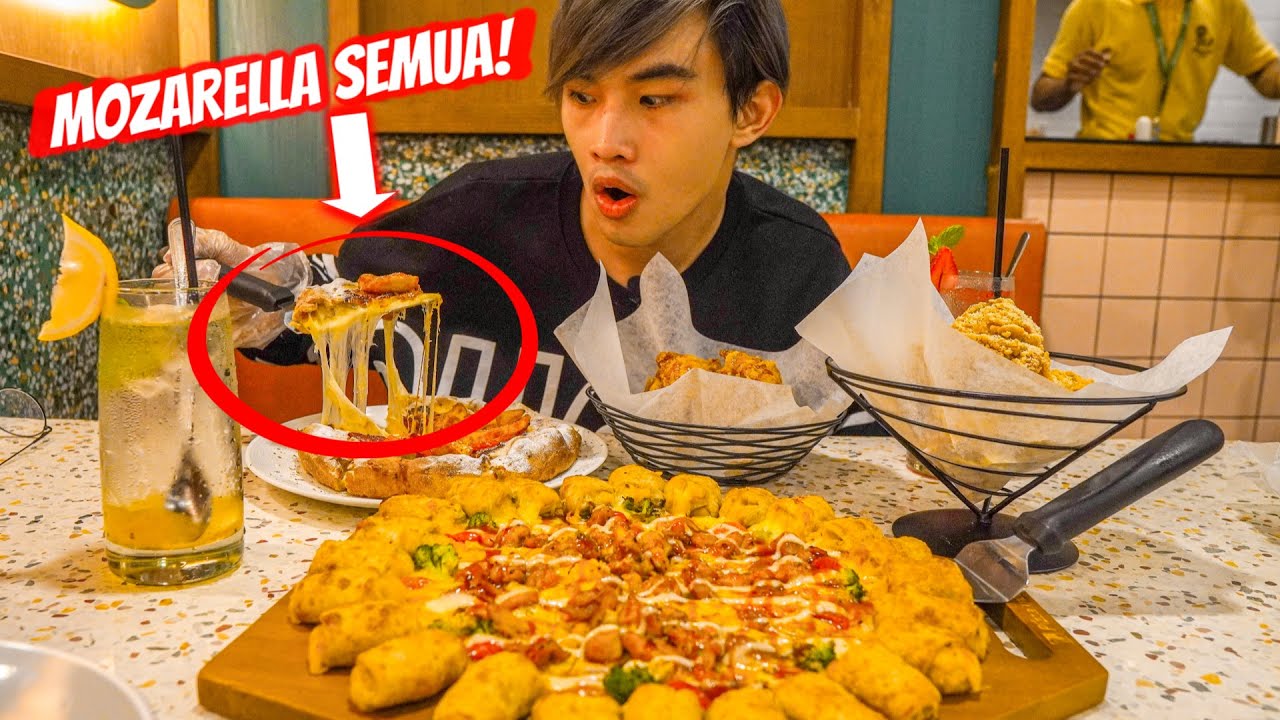 PIZZA KOREA ADA DI INDONESIA! Rendy Pritz YouTube