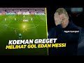 SAMPAI USAP KERINGAT😱Momen Saat Gol Lionel Messi Buat Ronald Koeman Greget & Tak Percaya Melihatnya