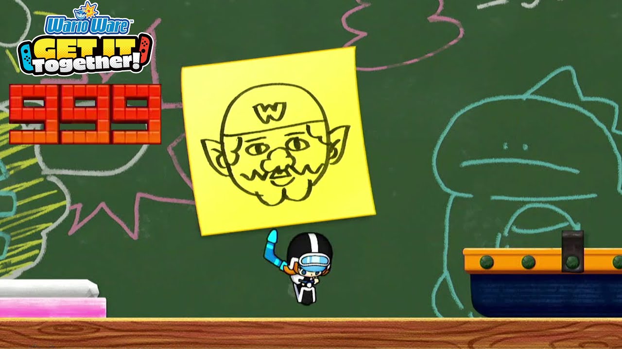 Note-Able Art - 999 Max Score with Mona | WarioWare: Get It Together! (Tie WR)