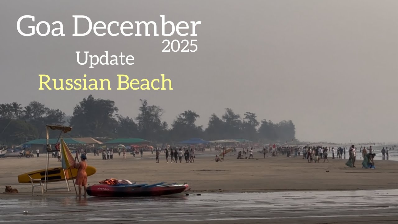 Goa December 2025 Update | Arambol Beach Russian Beach 