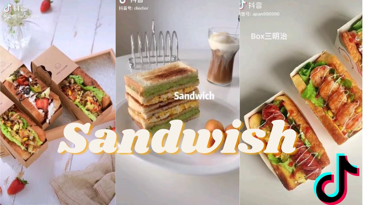 how to make a sandwich - easy recipes 🍴 | TikTok compilation