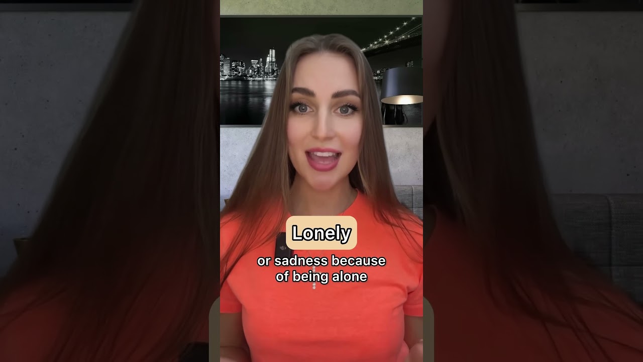 Alone vs Lonely vs Lonesome  Master These English Words Fast! 