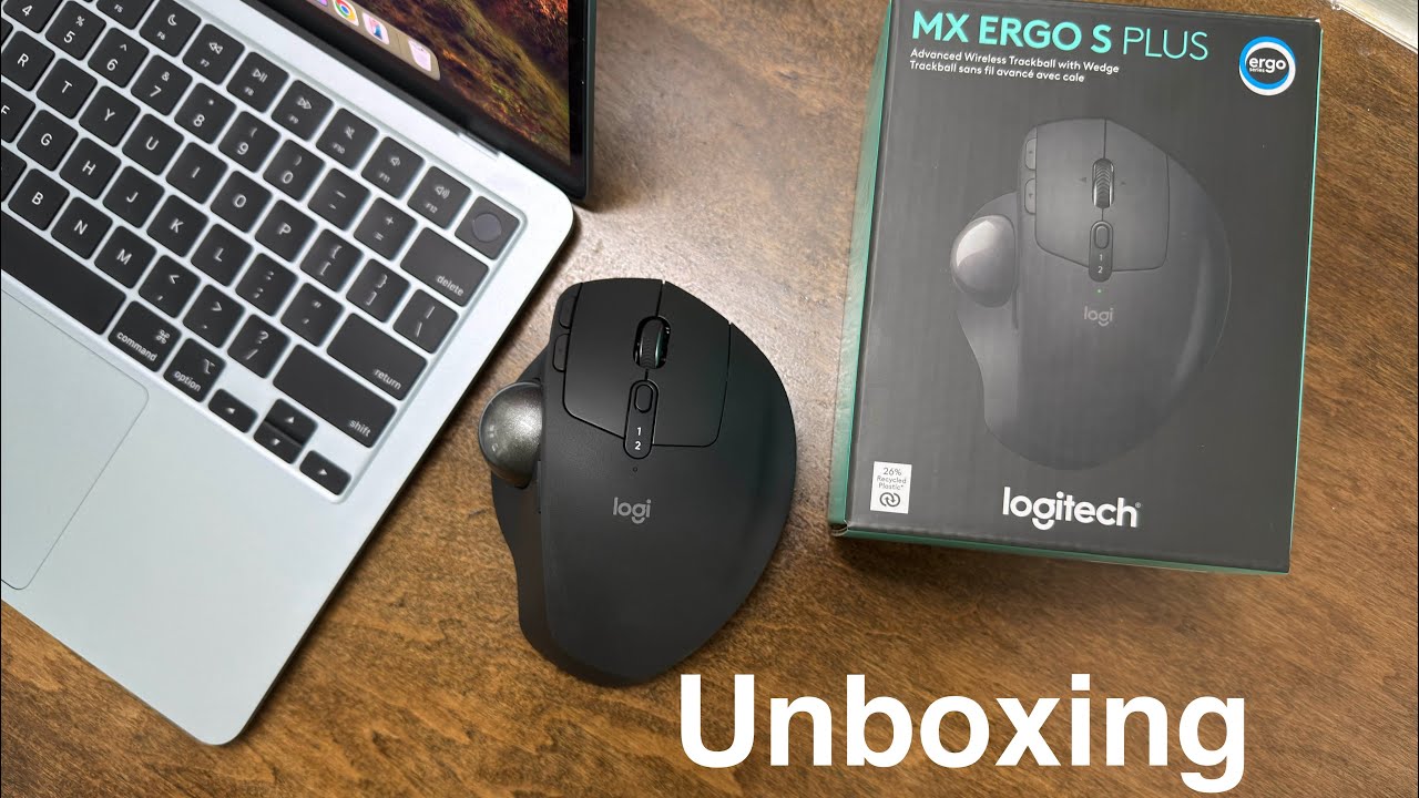 Logitech MX Ergo S Plus Unboxing