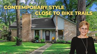 Contemporary Home in Wooded Spring TX Neighborhood | Atrium, Large lot, Close to Bike Trails and 99
