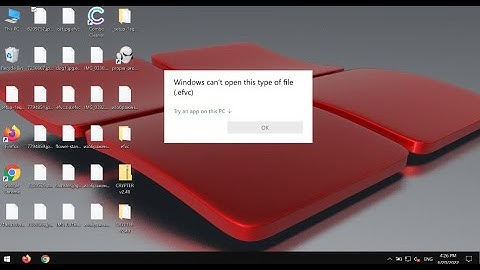 Efvc ransomware removal [.efvc file decryption].