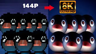 7 Pingu Noot noot in one Videos 144p to 8K